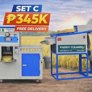 set c of shin nong rice mill machines