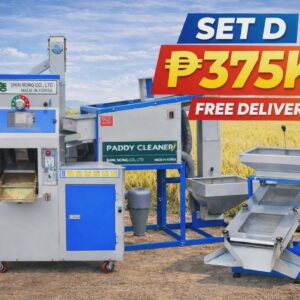 set d of shin nong rice mill machines