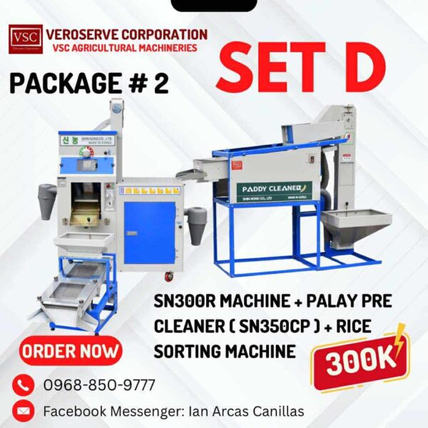 SET D of Shin Nong Rice Mill Machines