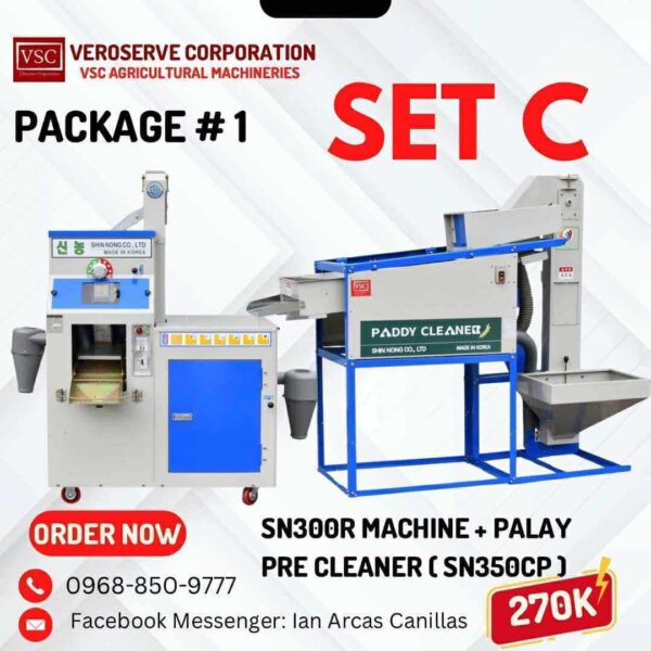SET C of Shin Nong Rice Mill Machines