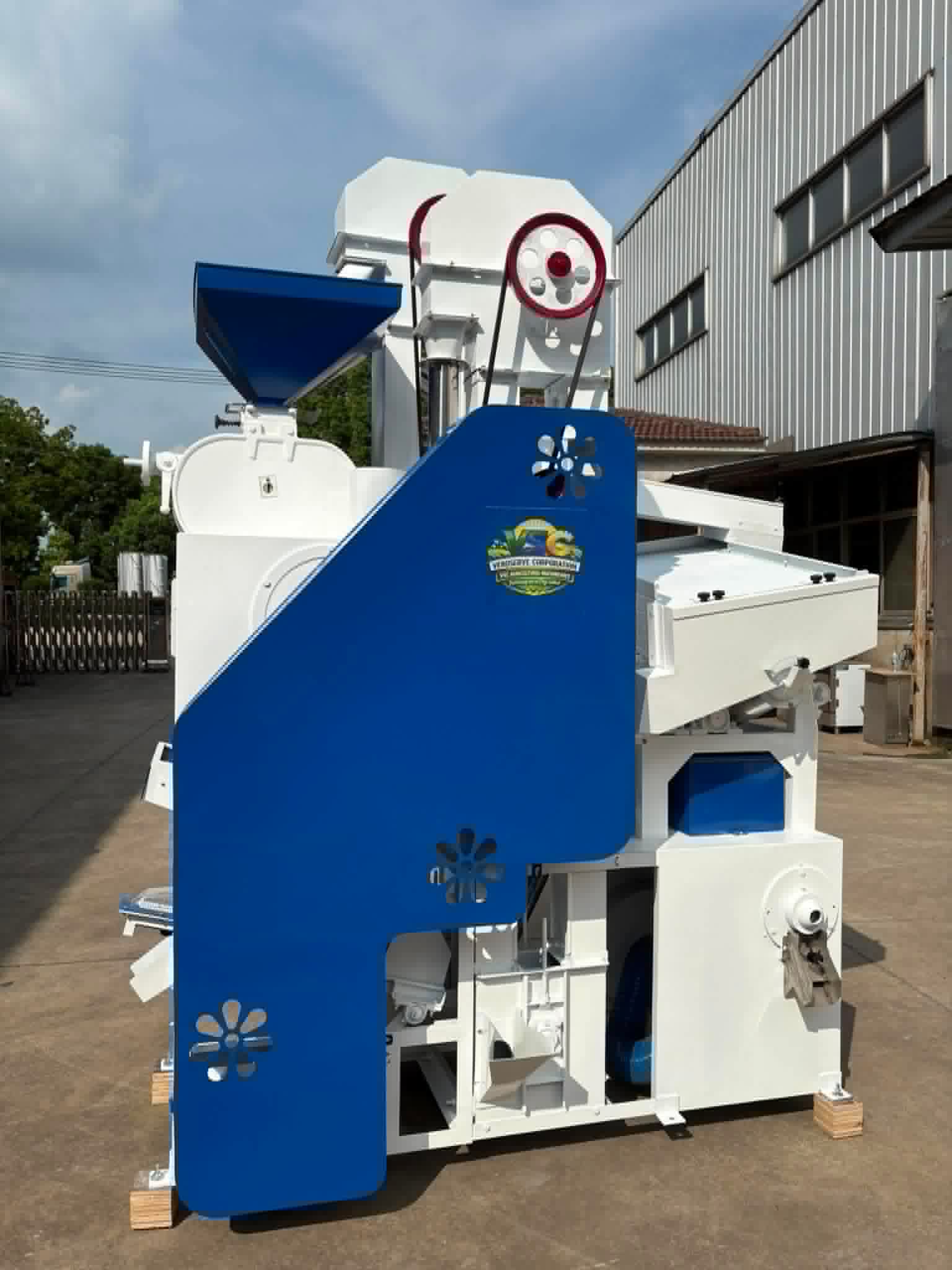 Diesed Engine Drive Integrated Combined Rice Mill Machine Diesed Engine Drive Integrated Combined Rice Mill Machine