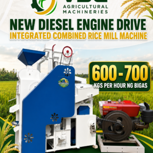 Diesed Engine Drive Integrated Combined Rice Mill Machine
