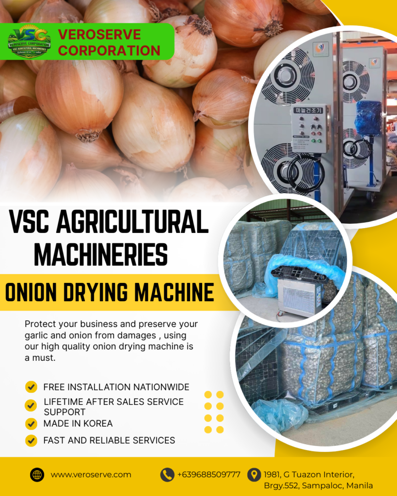 Agricultural Machineries onion dryer machine banner 2